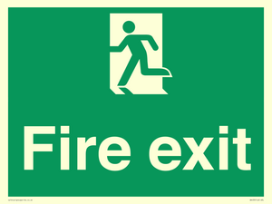 Final fire exit